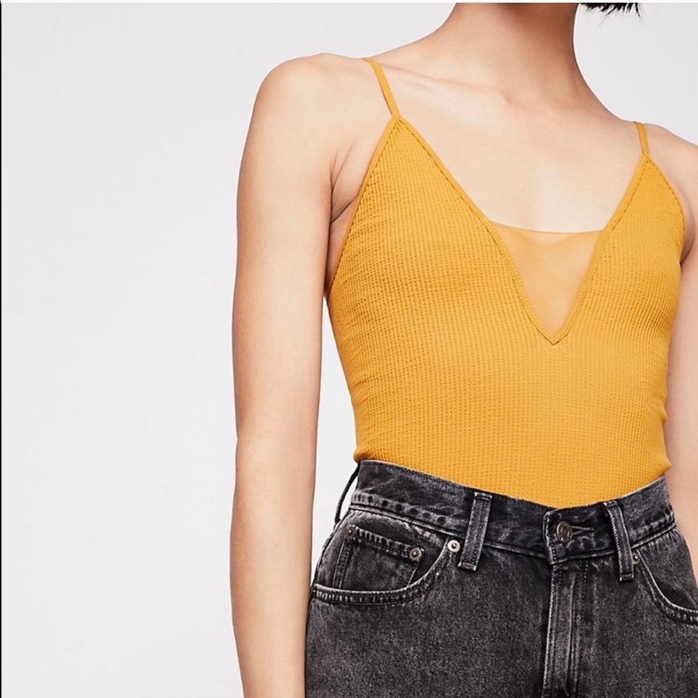 Free people cami in marigold